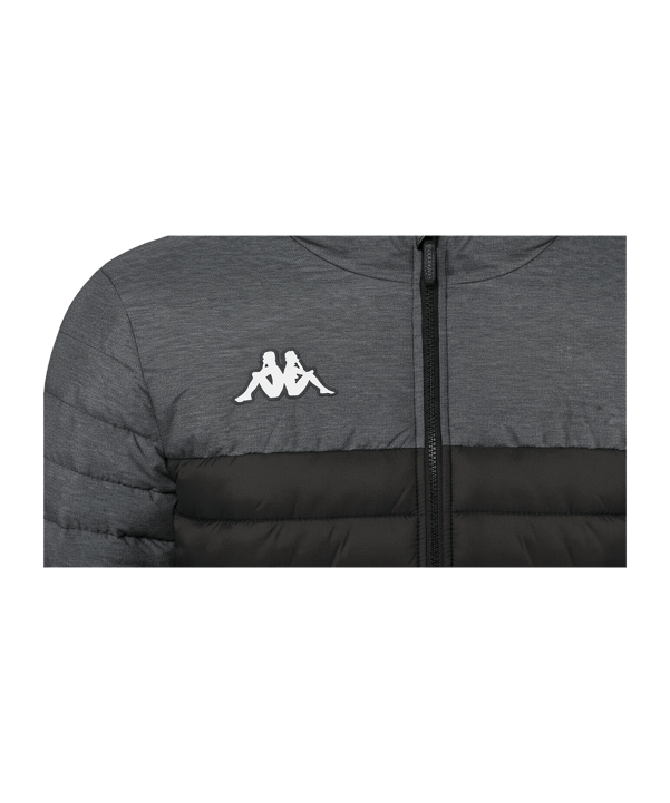 Kappa Lamezio Padded Jacke Schwarz - schwarz