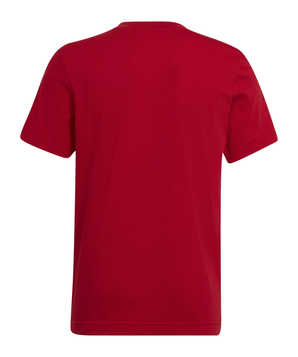 adidas Entrada 22 T-Shirt Kids Rot - rot