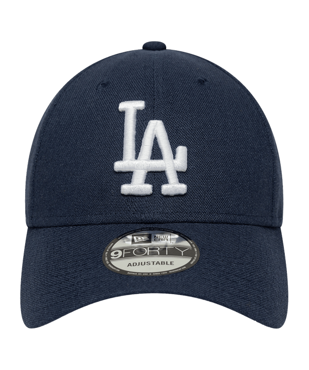 New Era MLB Los Angeles Dodgers Linen 9Forty Cap Blau - blau
