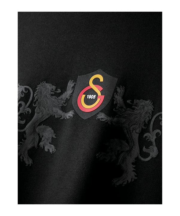 Galatasaray Istanbul Match Day Aslanli T-Shirt Schwarz - schwarz