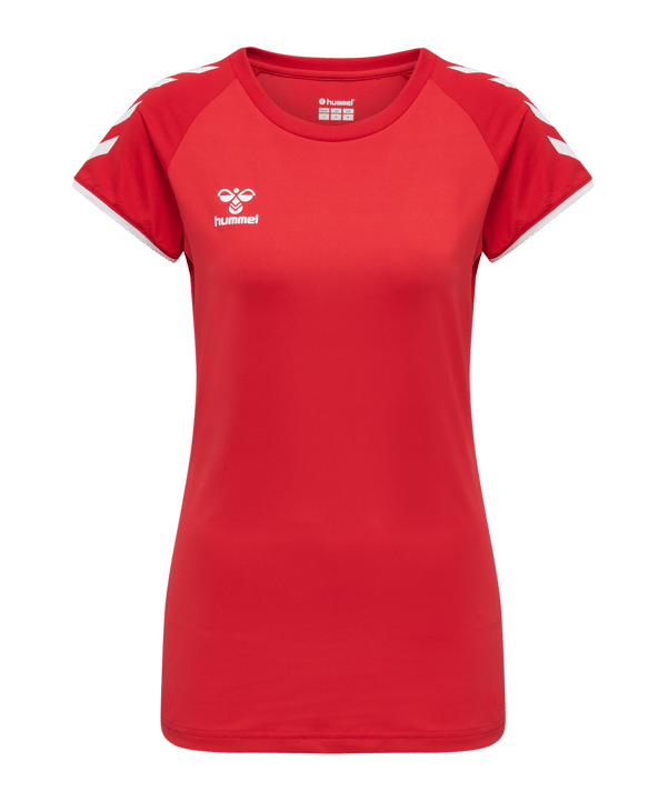Hummel hmlCORE VOLLEY Stretch T-Shirt Damen F3062 - rot