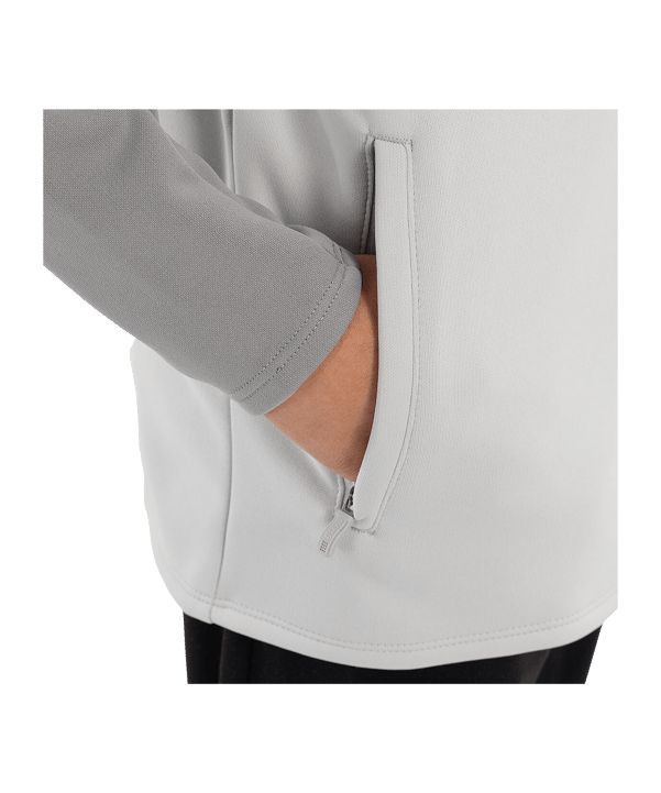 JAKO Dynamic Kapuzenjacke Kids Grau F837 - grau