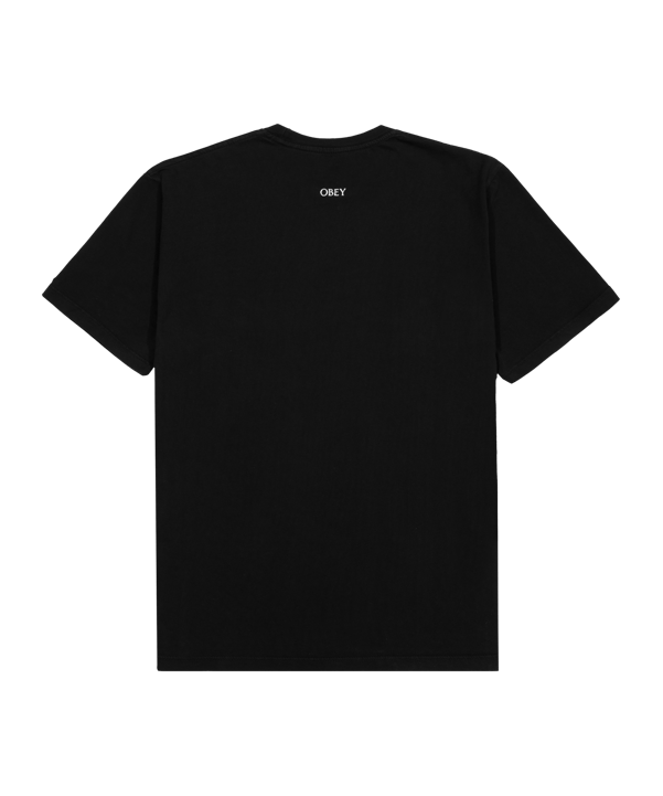 Obey Flower Packet T-Shirt Damen Schwarz - schwarz