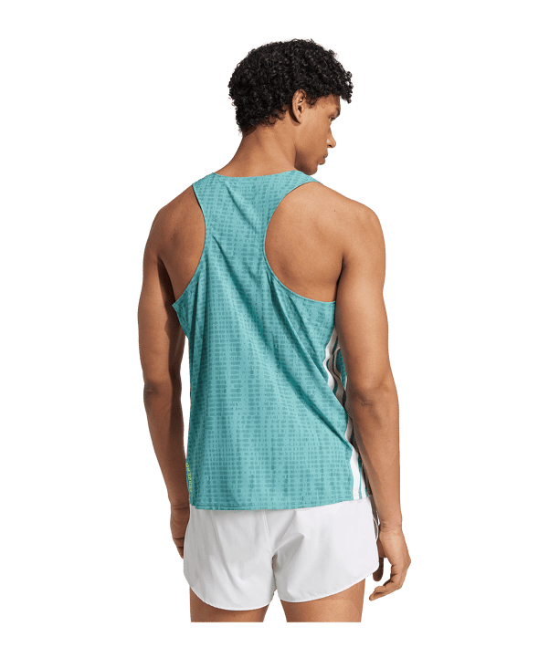 adidas Running Singlet Tanktop Blau - blau