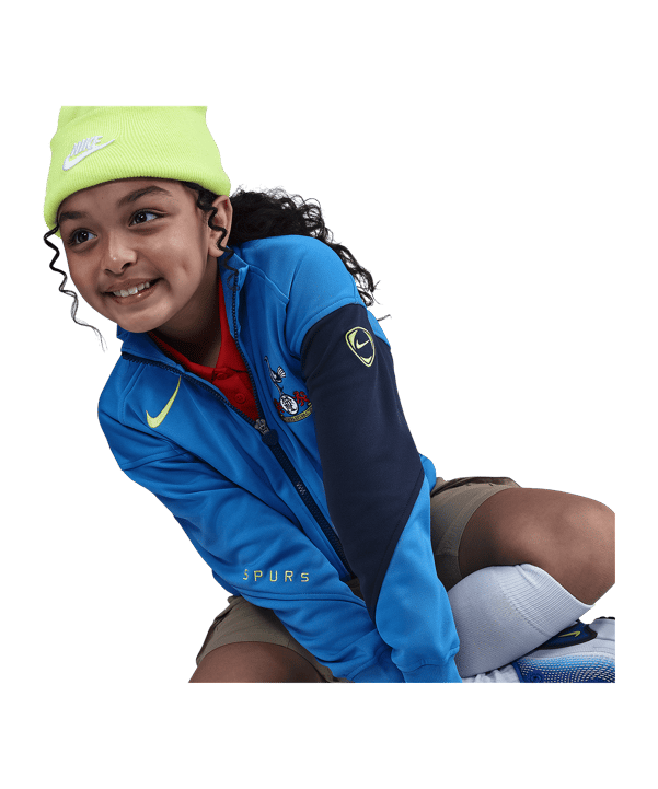Nike Tottenham Hotspur Präsentationsjacke Kids Blau F428 - blau