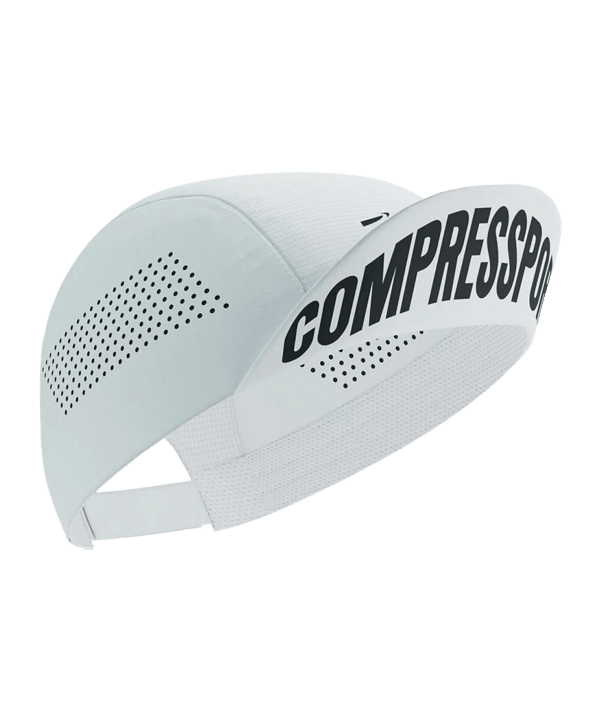 Compressport Pro Racing Cap Weiß - weiss