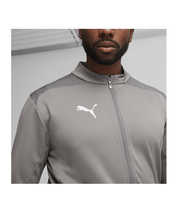 PUMA teamFINAL Trainingsjacke Grau F13 - grau