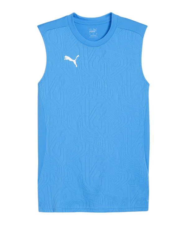 PUMA teamFINAL Tanktop Blau F02 - dunkelblau