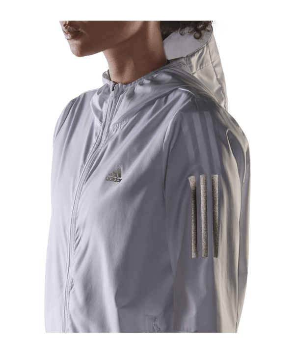 Veste à Capuche Prime Threads Hustle - Taille S Blanche - Coupe-vent 3 Poches - Très Bon état