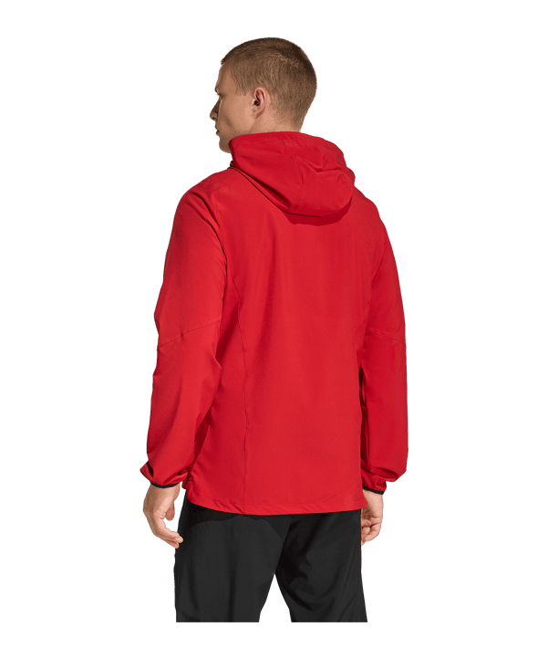 adidas Tiro Travel Windjacke Rot