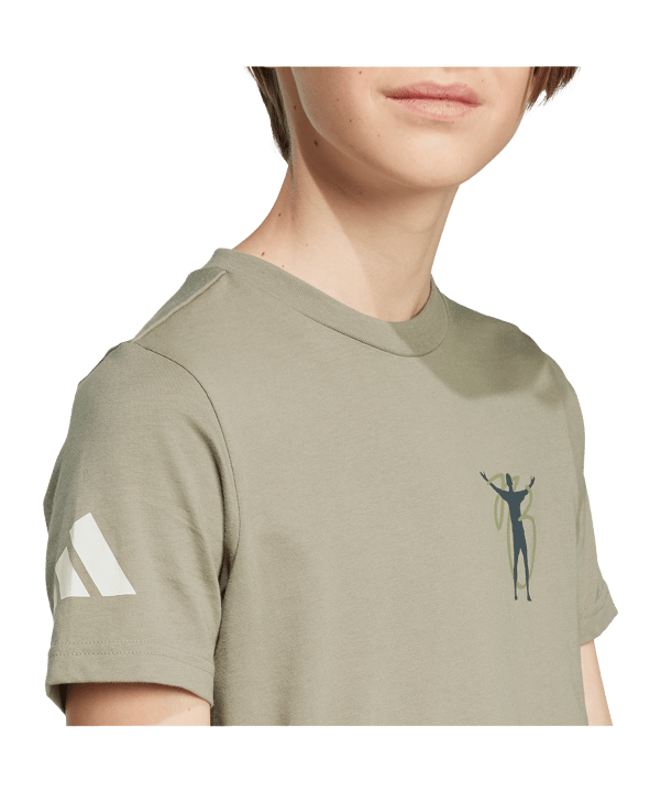 adidas Jude Bellingham T-Shirt Kids Grau - grau