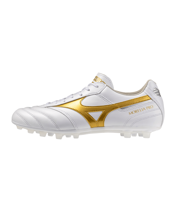Mizuno Morelia II Pro AG Bright Gold Weiß F50 - weiss