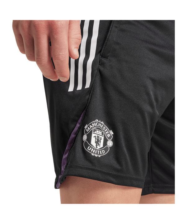 adidas Manchester United Training Short Schwarz - schwarz