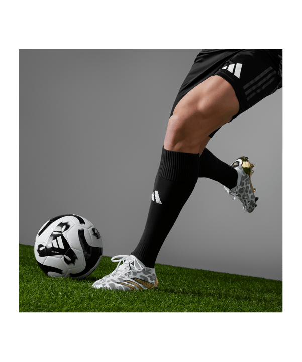 adidas Predator Elite FG Gen Pred 2.0 Weiss Schwarz Gold - weiss