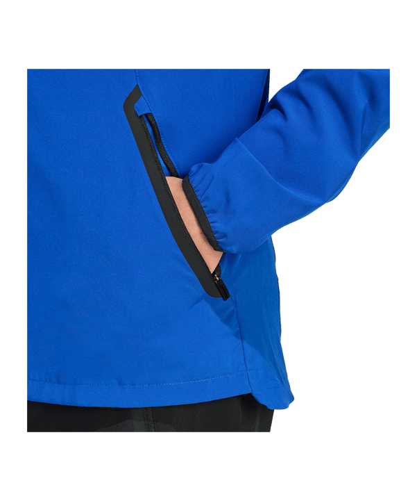 adidas Tiro Travel Windjacke Blau - blau