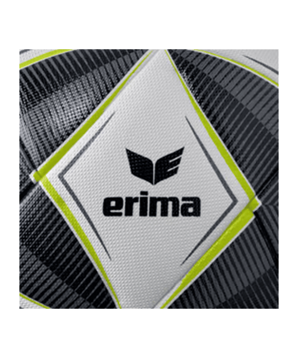 Erima Senzor-Star Match Spielball Schwarz Grau - weiss