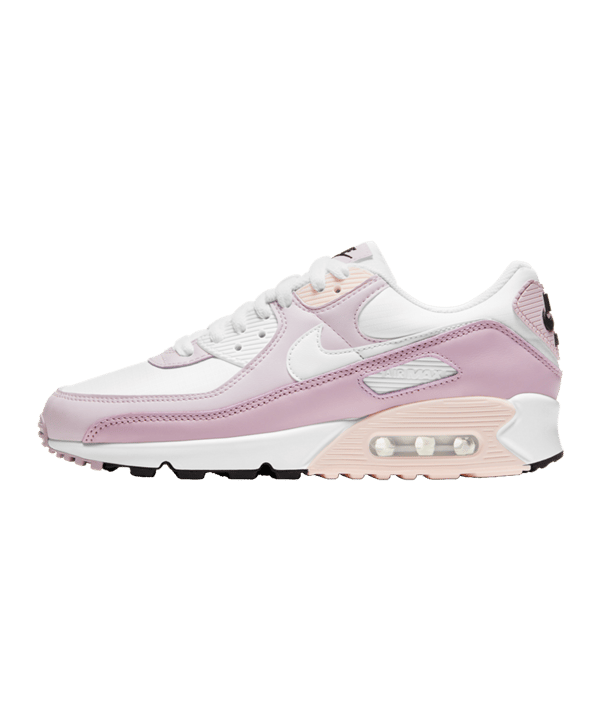 Nike Air Max 90 Damen Weiss Rosa F100 - weiss