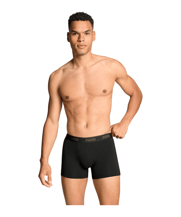 PUMA EVERYDAY BASIC 3er Pack Caleçon boxer Bleu C003 - bleu