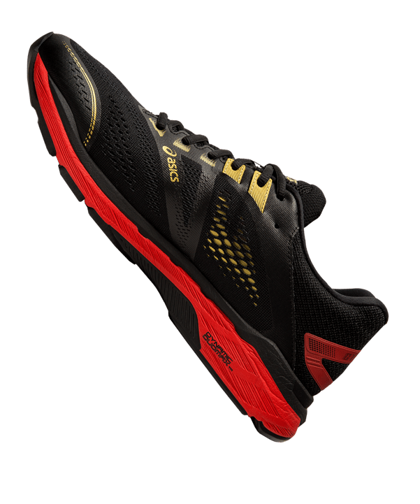 Asics GT-2000 7 Running Schwarz Gold F001 - schwarz