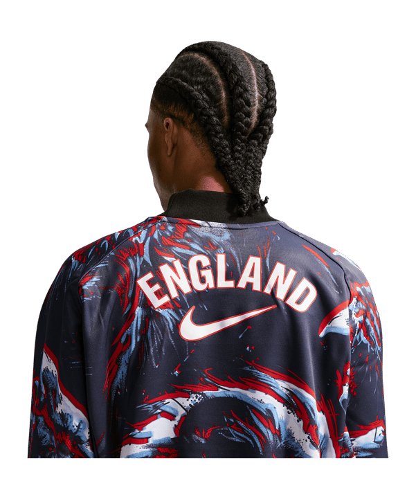 Nike England Authentic Torwarttrikot Langarm Hollywood Schwarz F010 - schwarz