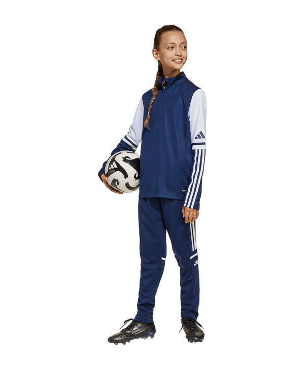 adidas Squadra 25 HalfZip Sweatshirt Kids Blau - blau