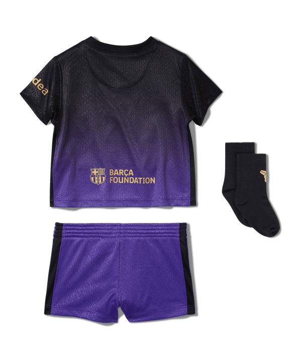 Nike FC Barcelona Divisa da gara Away 2026/2027 Bambini Viola C505 - lilla