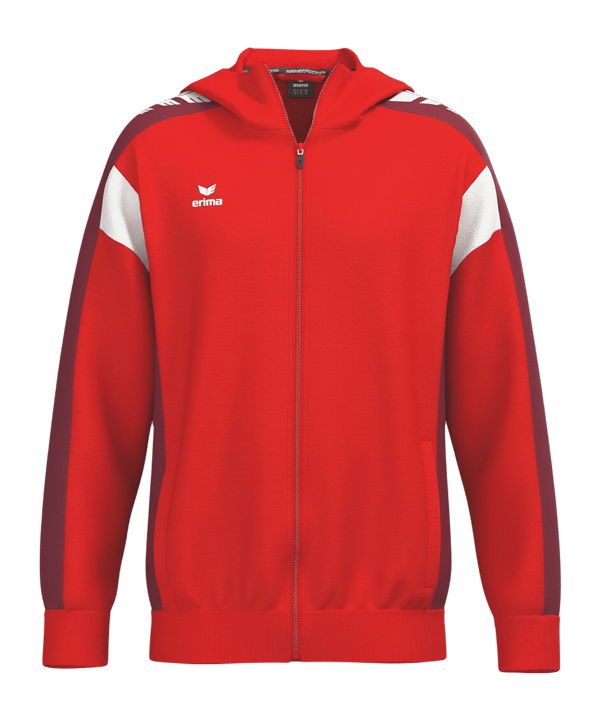Erima Kapuzenjacke Rot Frotnewbordeaux - rot