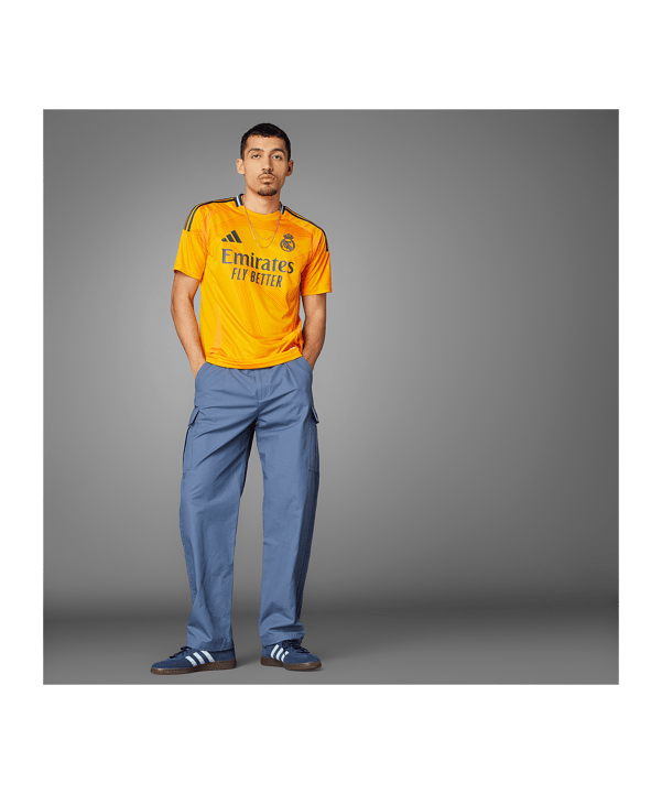 adidas Real Madrid Trikot Away 2024/2025 Orange - orange