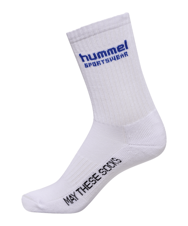 Hummel hml 3er Pack Socken Weiß F9347 - weiss