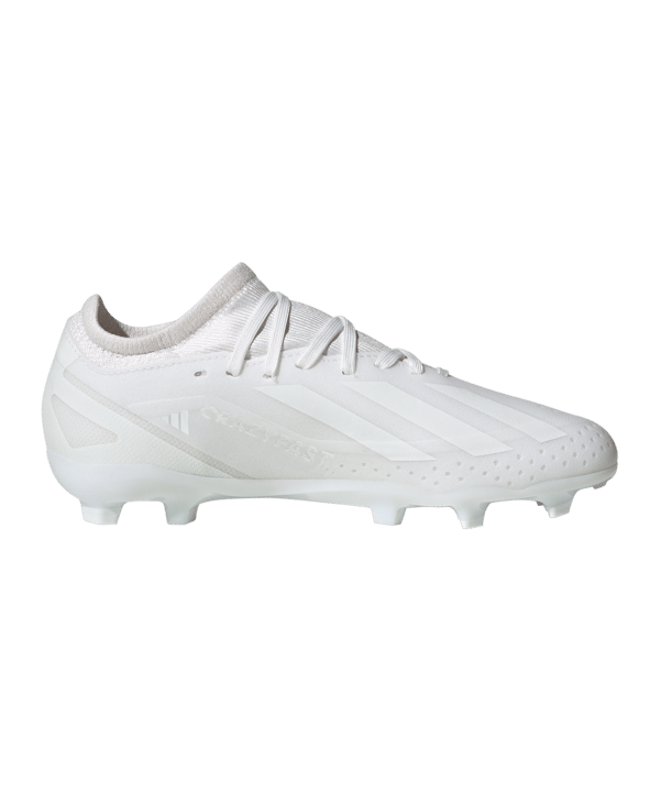 adidas X Crazyfast.3 FG Pearlized Kids Weiss - weiss