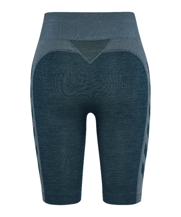 Hummel Clea Seamless Cycling Short Damen Grün F6301 - gruen
