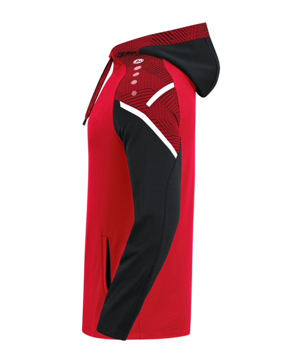 JAKO Performance Hoody Rot Schwarz F101 - rot