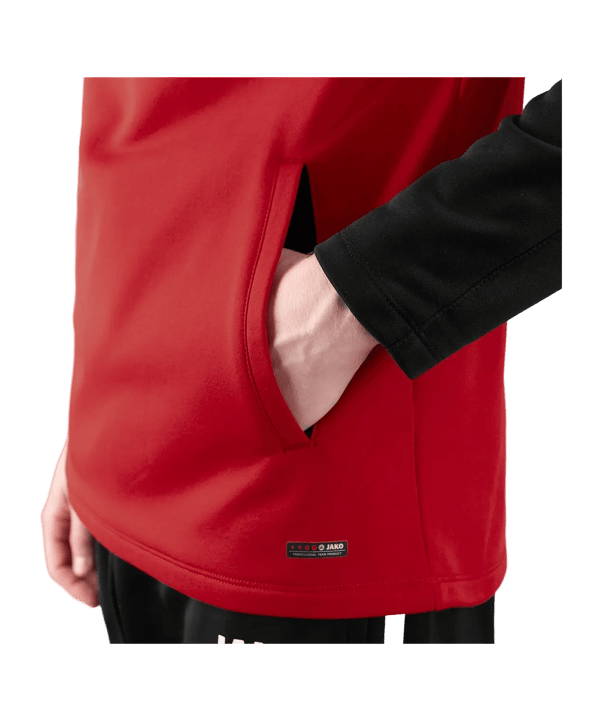 JAKO Performance Sweatshirt à capuche Rouge C101 - rouge