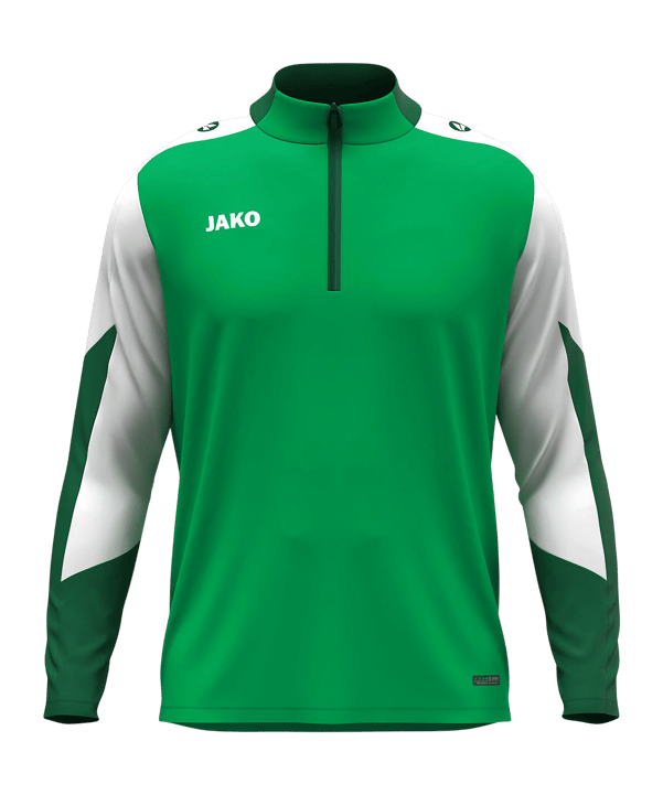 JAKO Dynamic Ziptop Sweatshirt Kids Grün F204 - gruen