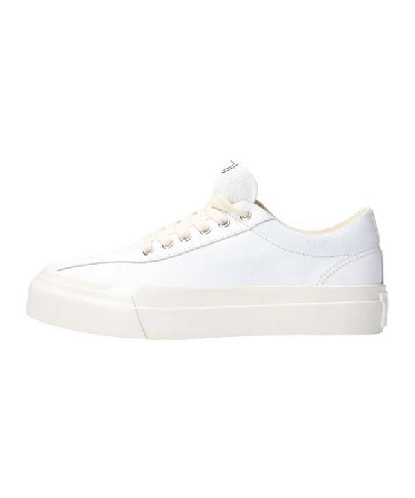 Stepney Dellow Trophy Crack Leather Damen Weiss - weiss