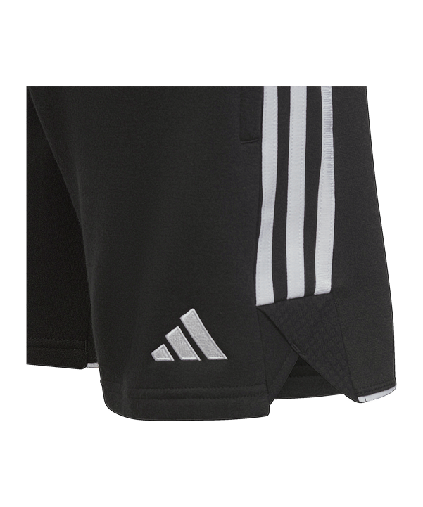 adidas Tiro 23 Short Kids Schwarz - schwarz