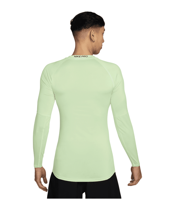Nike Dri-Fit Tight Longsleeve Intimo A Maniche Lunghe Verde C360 - verde