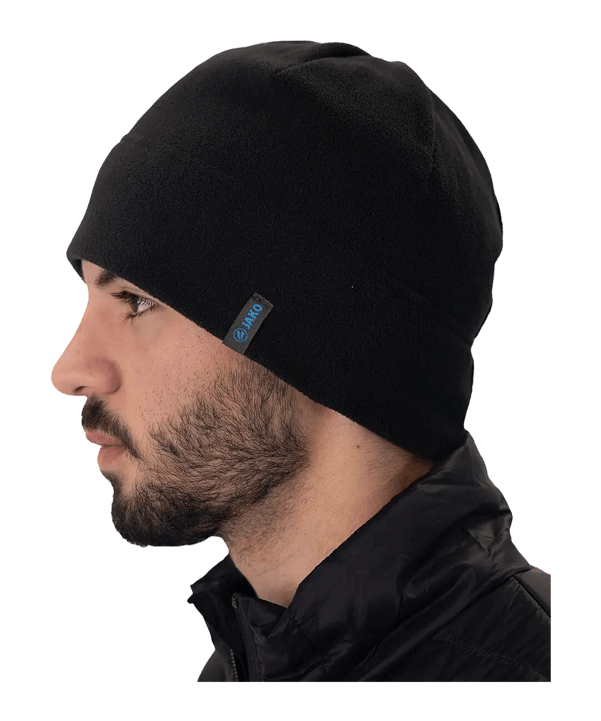 JAKO Fleecemuetze Cappello nero C08 - nero