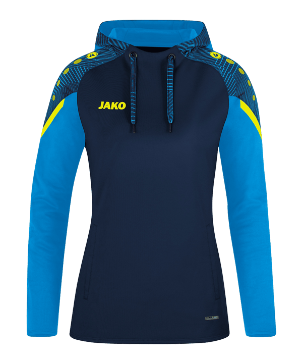 JAKO Performance Sweatshirt à capuche Femmes Bleu C908 - bleu
