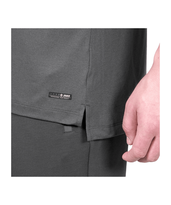 JAKO Pro Casual T-Shirt Grau F855 - grau
