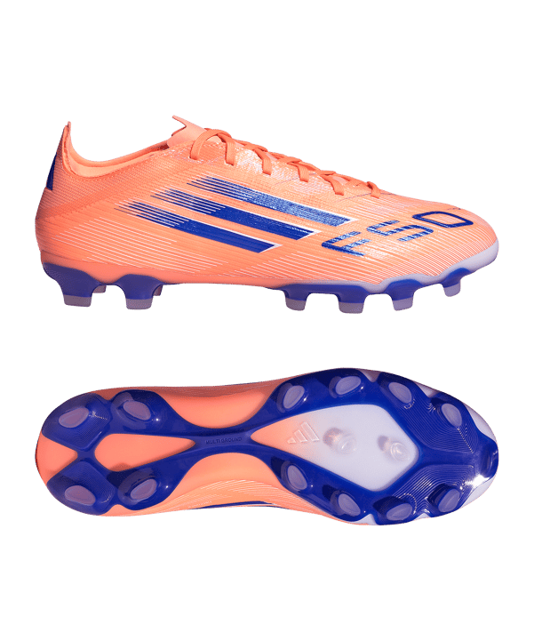 adidas F50 Pro MG Coral Blaze Orange - orange
