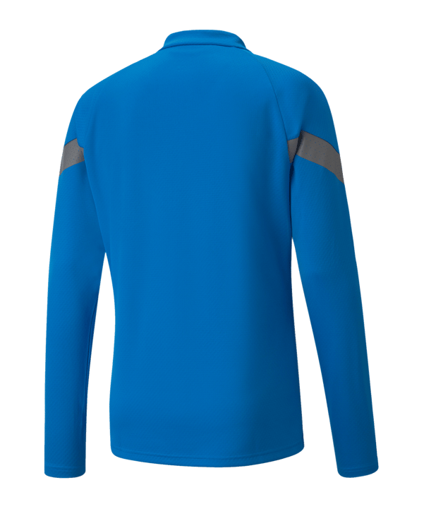 PUMA teamFINAL Training 1/4 Zip Sweatshirt F02 - blau