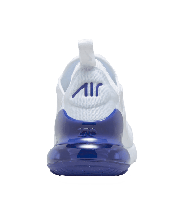 Nike Air Max 270 Weiss Blau F100 - weiss