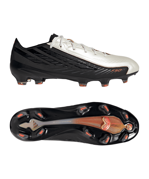 adidas F50 Elite Hyperfast FG Leather Tech Weiß bei 11teamsports