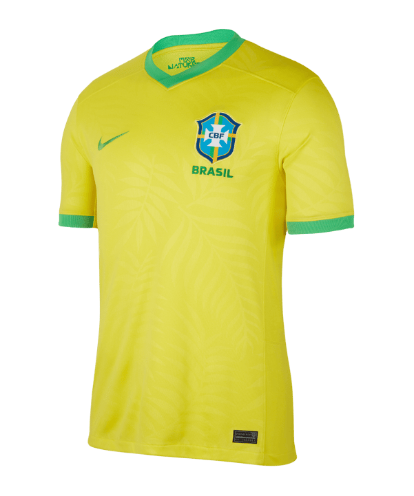Nike Brasilien Trikot Home Frauen WM 2023 Herren Gelb F740 - gelb