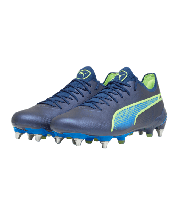 PUMA KING Ultimate MxSG Gear Up Blau Grün F02 - blau