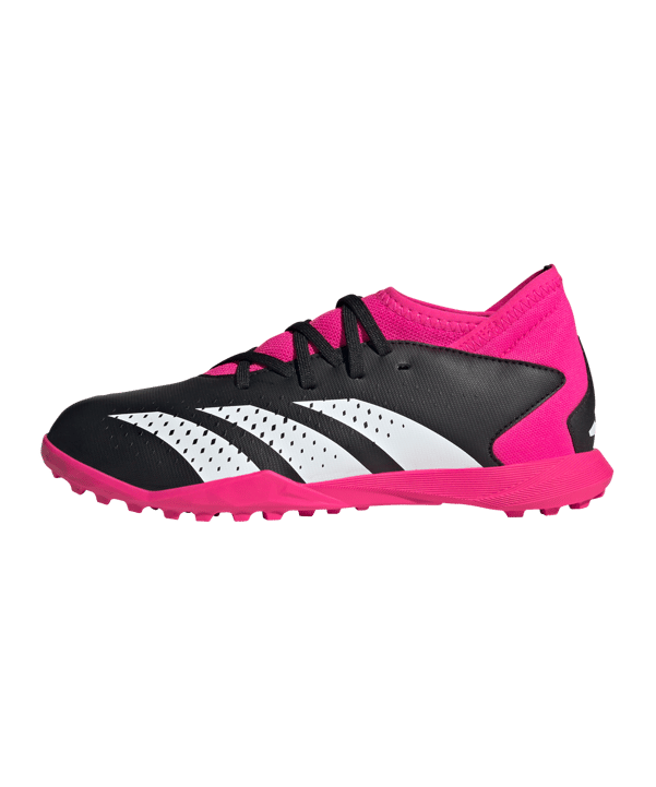 adidas Predator Accuracy.3 TF Own Your Football Kids Schwarz Weiss Pink - schwarz