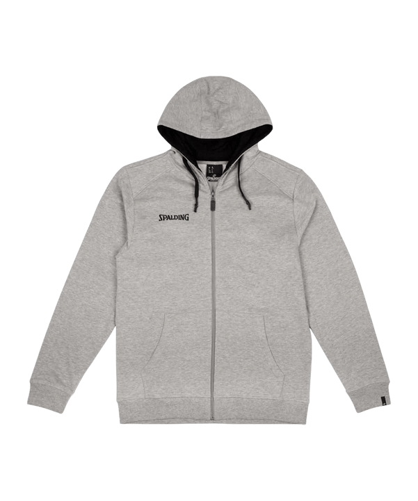 Spalding Flow Kapuzenjacke Kids Grau - grau
