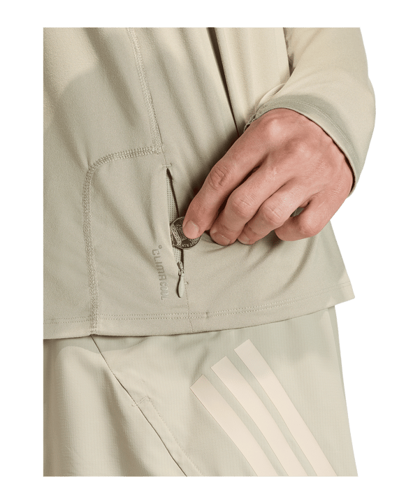 adidas adi365 Iconic 1/2 Zip Top Marrone - marrone