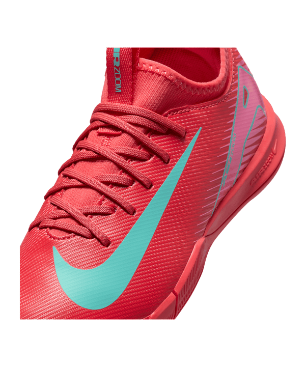 Nike Jr Air Zoom Mercurial Vapor XVI Academy IN Mad Energy Kids Rot F800 - rot